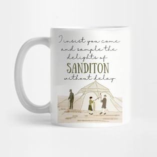 Sample the Delights of Sanditon Mug